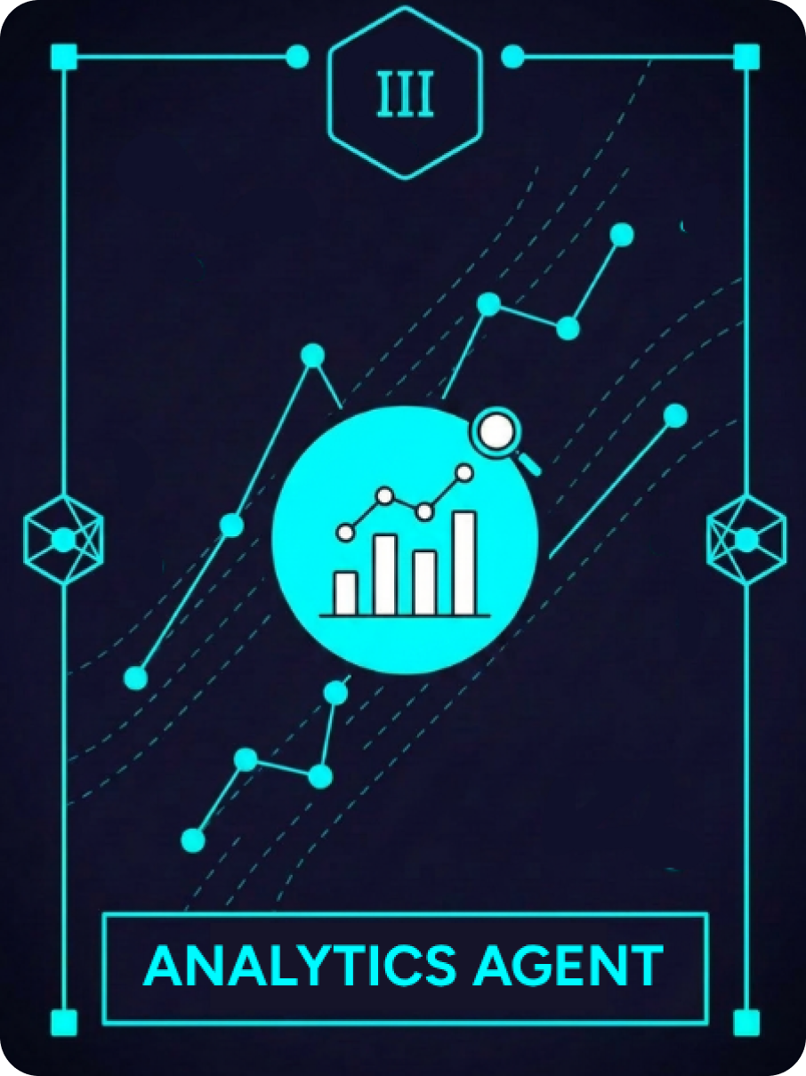 Analytics Agent card