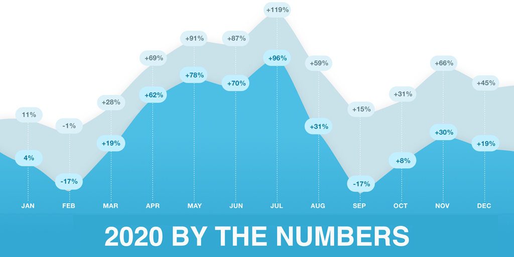 2020 Subscriptions by the numbers