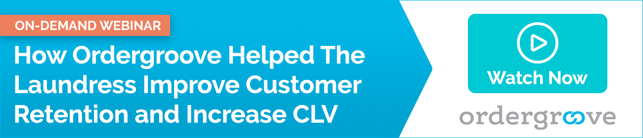 How Ordergroove Helped The Laundress Improve Customer Retention Webinar