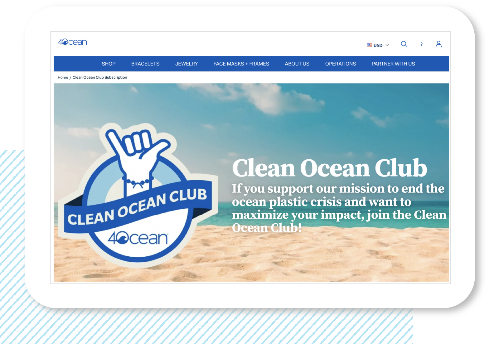 Yankee CanClean Ocean Club is an example of a subscription program name.