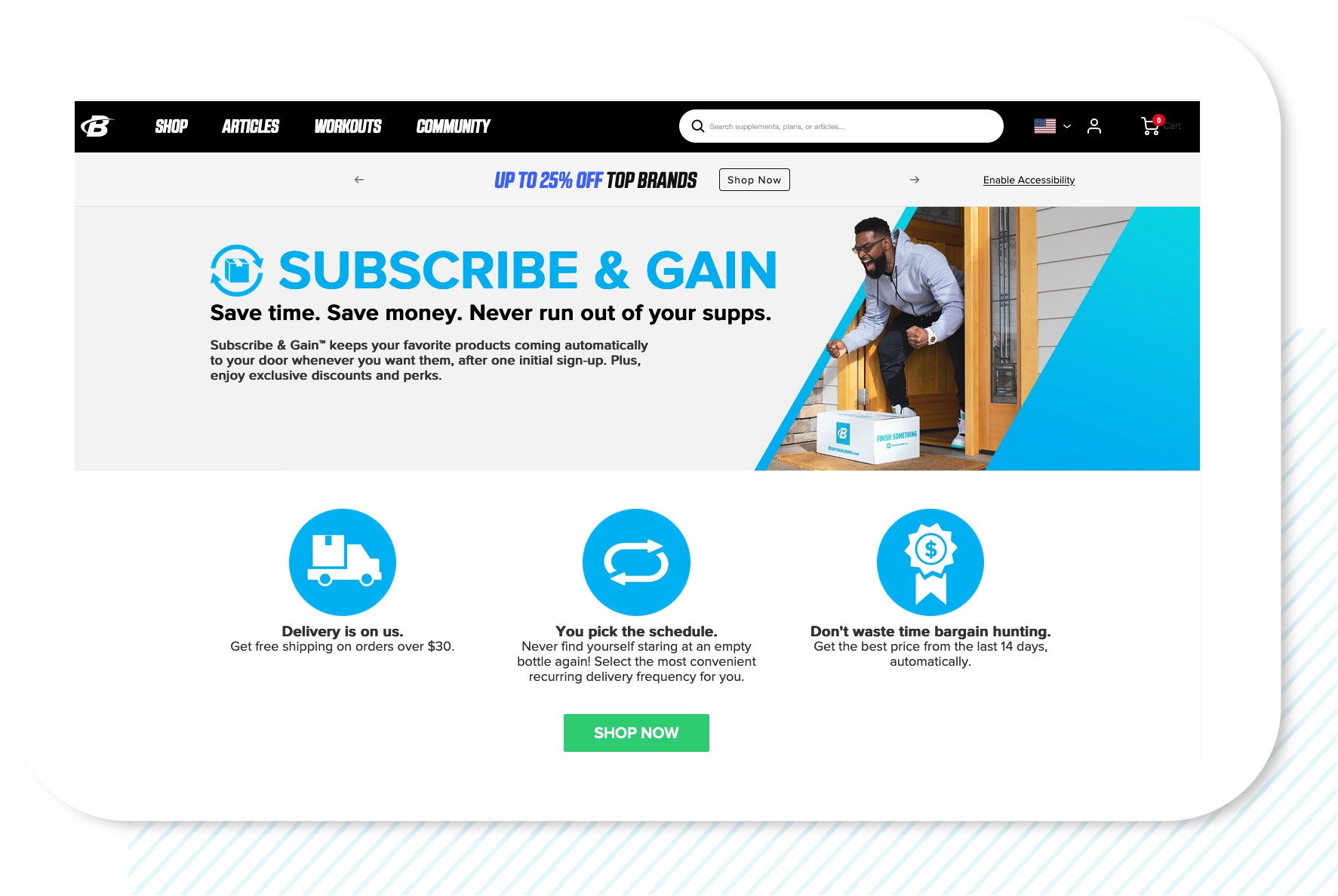myGNC Pro Access is an example of a subscription membership.