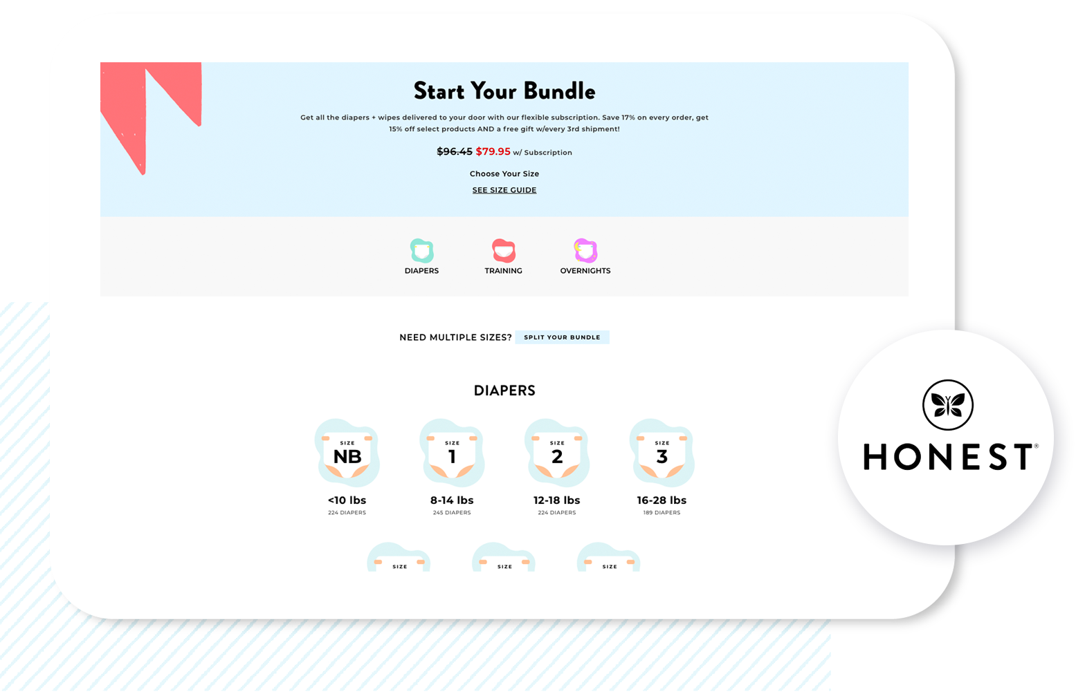 The Honest Company offers two types of Subscribe and Save subscriptions. 
