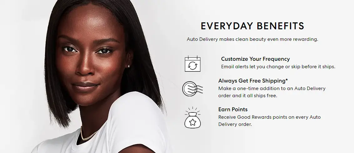 bareMinerals. subscription experience