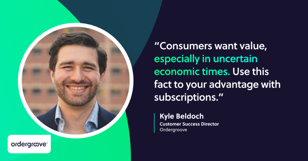 Kyle Beldoch, Customer Success Director, Ordergroove.