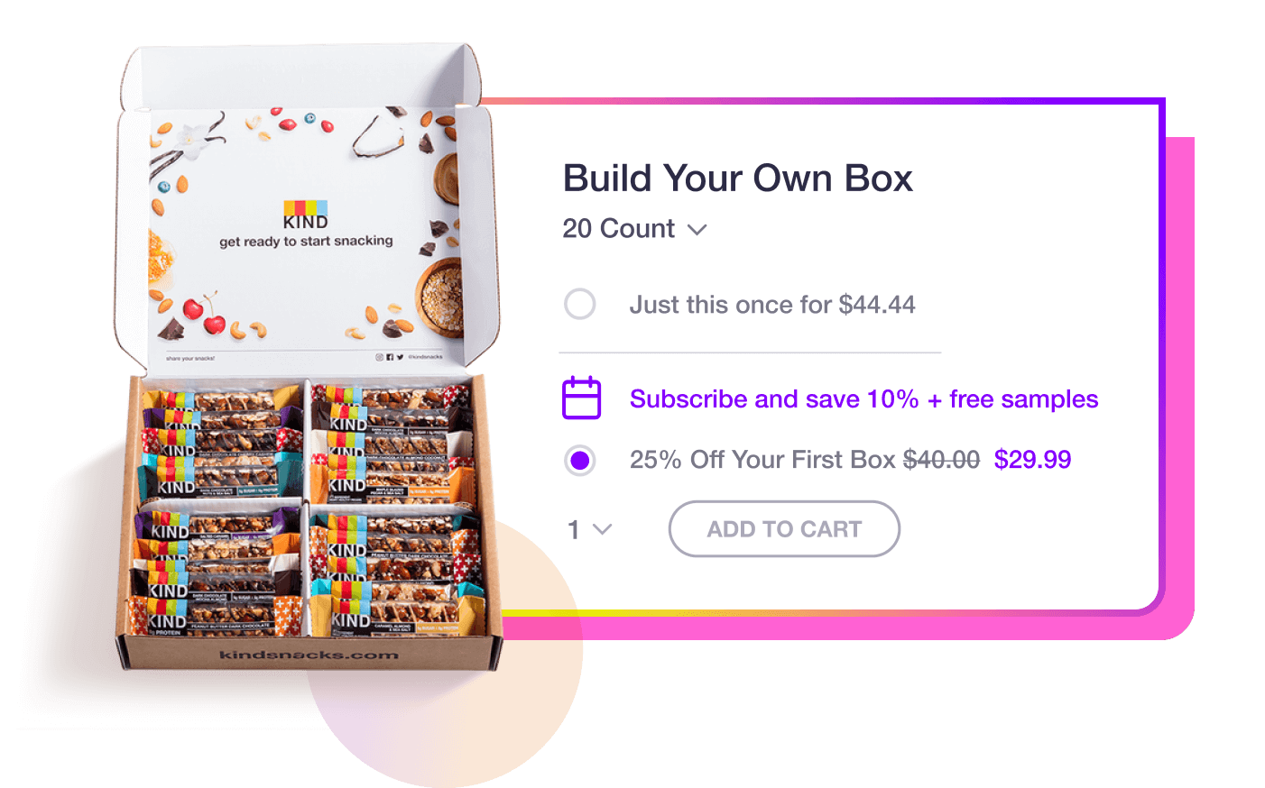 A subscription platform allows you to delight shoppers