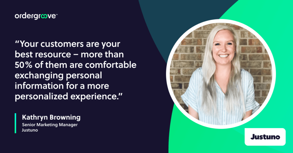 Kathryn Browning, Senior Marketing Manager, Justuno