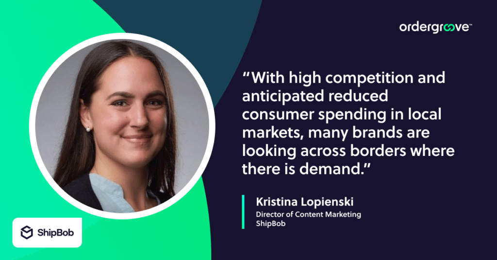 Kristina Lopienski, Director of Content Marketing, ShipBob