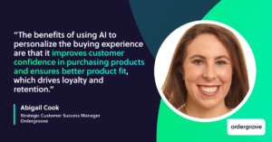 Abigail Cook, Strategic Customer Success Manager, Ordergroove