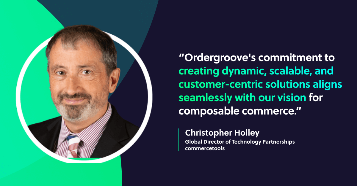 commercetools quote about ordergroove innovation